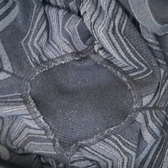 Lululemon ebb to street seamless yoa leggings black chevron sl… - Picture 6 of 6